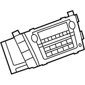 Cadillac 25849388 AM/FM CD