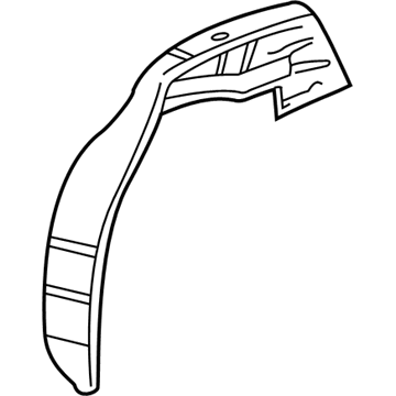GM 88956247 Inner Wheelhouse 88956247 GM Inner Wheelhouse Illustration 1 of 1