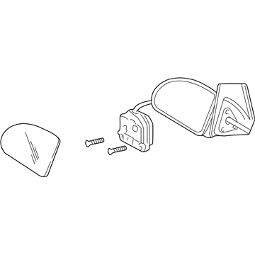 Chevy Venture Car Mirror - 10349531