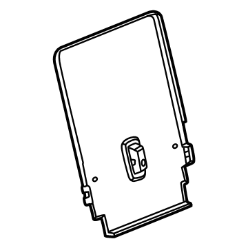 Cadillac 85775102 Seat Back Panel