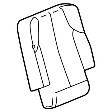 Cadillac 85745601 Seat Back Cover