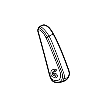 Cadillac 85614843 Armrest