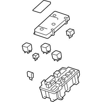 Cadillac Fuse Box - 25865468
