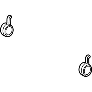 GM 84877901 Seat Track Spring, Rear Passenger Side 84877901 GM Seat Track Spring, Rear Passenger Side Illustration 1 of 1