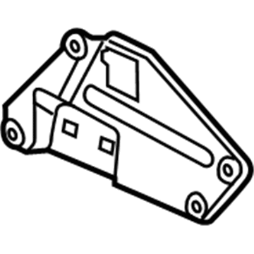 25816341 GM Pull Handle Plate, Rear Passenger Side Illustration 1 of 1
