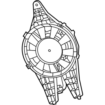 Chevy 84910713 Auxiliary Fan