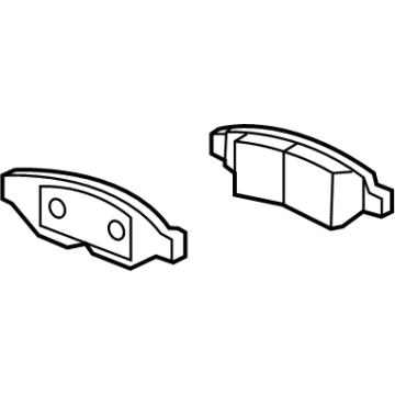 Chevy Equinox Brake Pads - 85143237