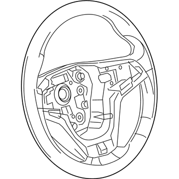 Chevy 92273522 Steering Wheel