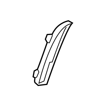 GM 95182609 Reflector 95182609 GM Reflector Illustration 1 of 1