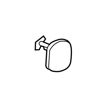GM 42353002 Tow Eye Cap 42353002 GM Tow Eye Cap Illustration 1 of 1