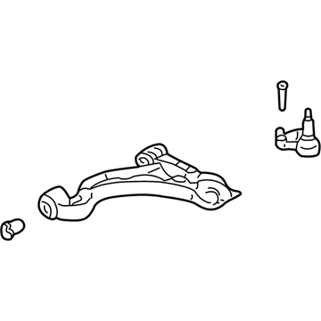 25766511 GM Control Arm, Driver Side Illustration 1 of 1