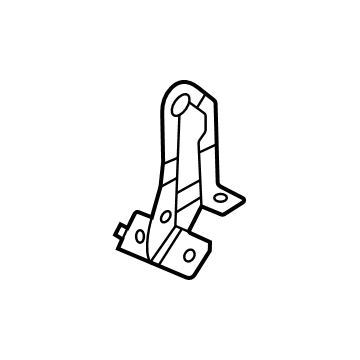 GM 13517474 Seat Hinge, Rear 13517474 GM Seat Hinge, Rear Illustration 1 of 1