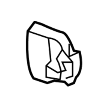 Chevy 22857987 Seat Belt Guide