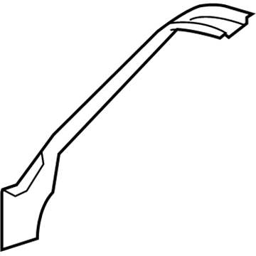19120995 GM Inner Windshield Pillar, Passenger Side Illustration 1 of 1