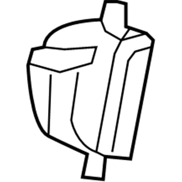GM 15844105 Radio Switch, Titanium 15844105 GM Radio Switch, Titanium Illustration 1 of 1