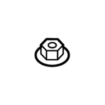 Buick 11546367 Transmission Mount Nut