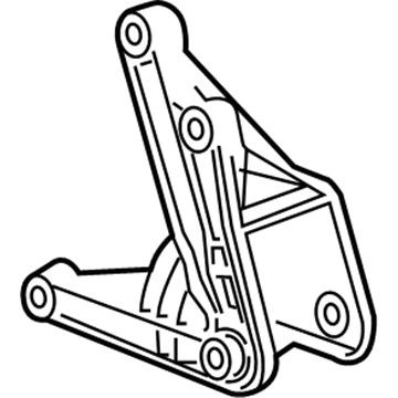 GM 84256504 Transmission Mount Bracket, Rear 84256504 GM Transmission Mount Bracket, Rear Illustration 1 of 1