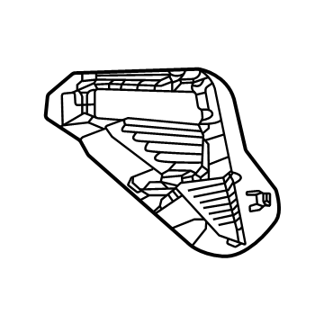 Chevy 26489083 Lamp Bezel