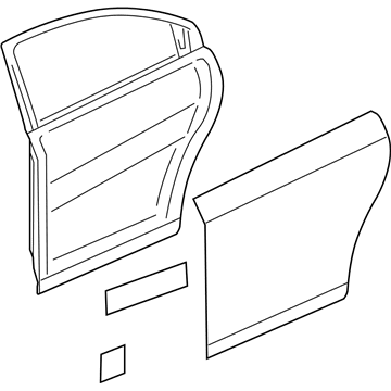 Chevy 22900378 Door Shell