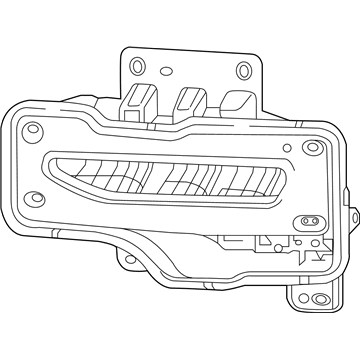 GMC Fog Light - 23381984