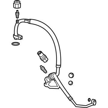 GM 23406999 Suction & Discharge Hose Assembly 23406999 GM Suction & Discharge Hose Assembly Illustration 1 of 1