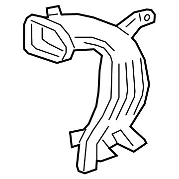GMC 23391614 Floor Duct