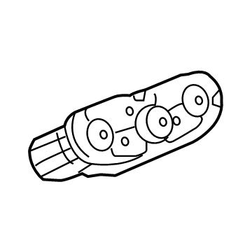 GM 84201596 Headlamp Switch, Jet Black 84201596 GM Headlamp Switch, Jet Black Illustration 1 of 1