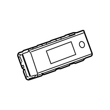 GM 84188433 Heater Control 84188433 GM Heater Control Illustration 1 of 1