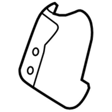 12634074 GM Heat Shield, Passenger Side Illustration 1 of 1