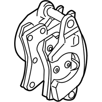Cadillac XLR Brake Caliper - 19208035