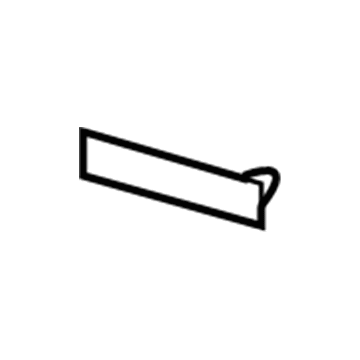 25881881 GM Reflector, Rear Driver Side Illustration 1 of 1