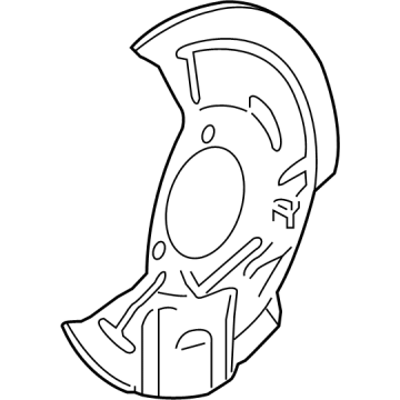 Chevy 42640093 Splash Shield