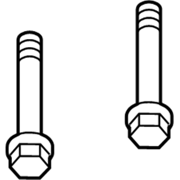 92138871 GM Transmission Support Bolt Illustration 1 of 1
