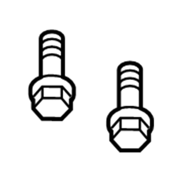 92139178 GM Transmission Mount Bolt Illustration 1 of 1
