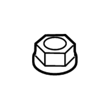 GM 11609279 Front Seat Air Bag Nut 11609279 GM Front Seat Air Bag Nut Illustration 1 of 1