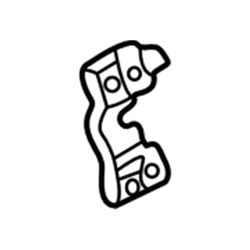 GM 24420693 Exterior Panel Bracket, Front Driver Side 24420693 GM Exterior Panel Bracket, Front Driver Side Illustration 1 of 1