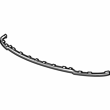 GM 42592120 Air Deflector 42592120 GM Air Deflector Illustration 1 of 1