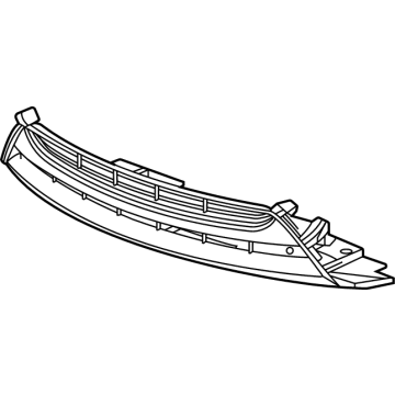 GM 42785814 Skid Plate 42785814 GM Skid Plate Illustration 1 of 1
