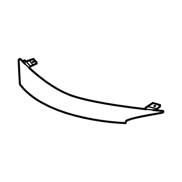 42758099 GM Upper Molding Illustration 1 of 1