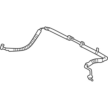 GM 15923988 Evaporator Tube 15923988 GM Evaporator Tube Illustration 1 of 1