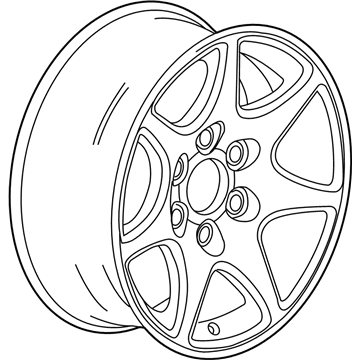 Chevy Silverado 1500 LTD Spare Wheel - 84947816
