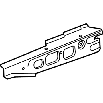 GM 23150922 Rail Extension, Front Upper Driver Side 23150922 GM Rail Extension, Front Upper Driver Side Illustration 1 of 1