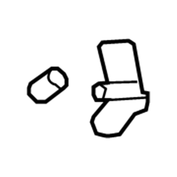 15258741 GM Lift Cylinder Lower Bracket, Passenger Side Illustration 1 of 1