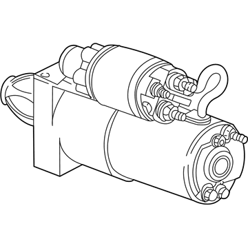 GM 89017637 Starter 89017637 GM Starter Illustration 1 of 1