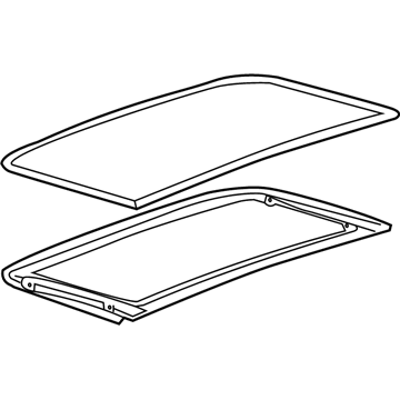 Cadillac Sunroof - 23441508