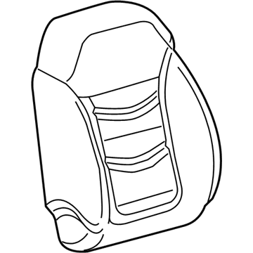 Chevy Volt Seat Cushion - 84392441