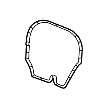 GM 12689669 Front Cover Gasket 12689669 GM Front Cover Gasket Illustration 1 of 1