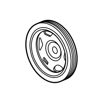 Chevy Colorado Crankshaft Pulley - 12705813