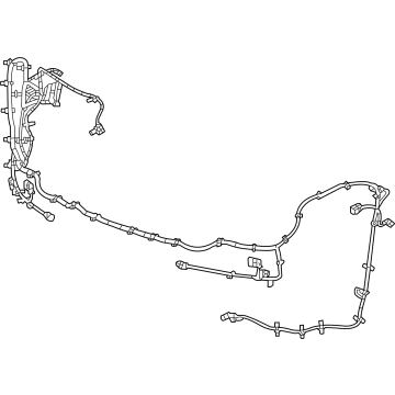 86554101 GM Harness, Theft Deterrent Or Front / Rear / Side / Intake Object Illustration 1 of 1