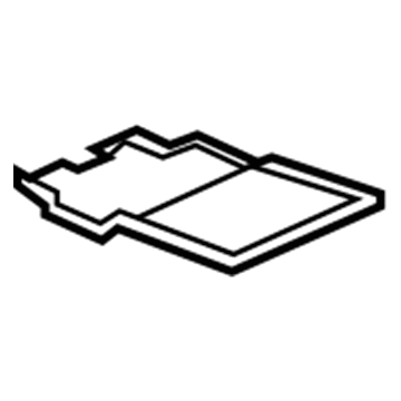 15787197 GM Liner, Front Illustration 1 of 1
